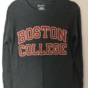 Boston College Champion long sleeve tshirt